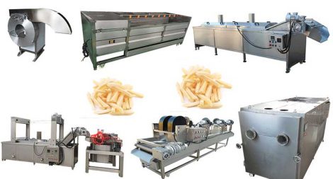 frozen french fries processing plant for sale