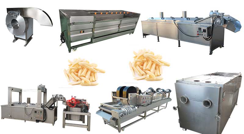 French fries machine for business - Huafood machine - Vegetable & Fruit  Cleaning Machine，Potato Chips Production Line