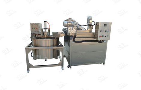 Automatic Belt Frying Machine,Food Drying Machine Supplier