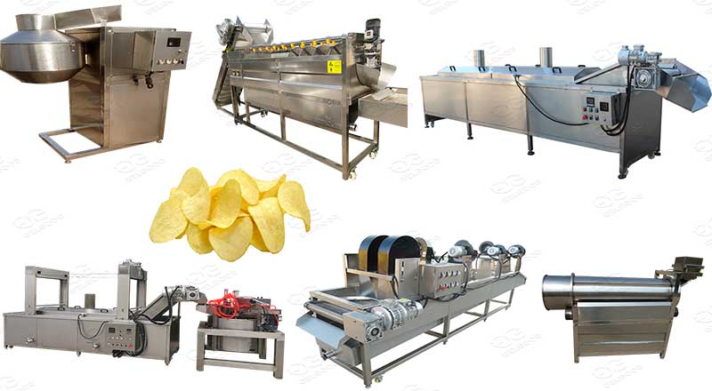 Automatic Potato Slicing Machines for Potato Chips Making Business