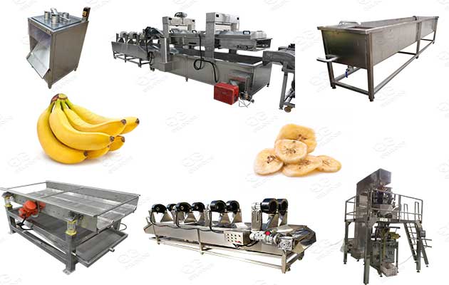 automatic plantain chips processing plant
