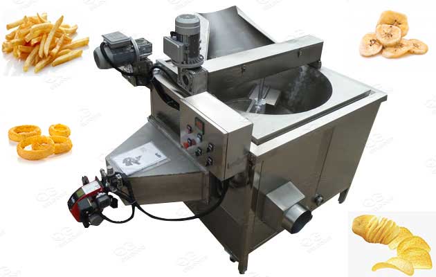 batch type frying machine commercial 