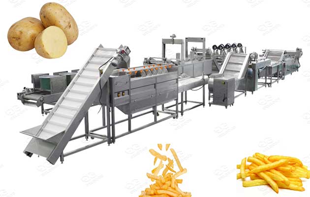 finger chips production line