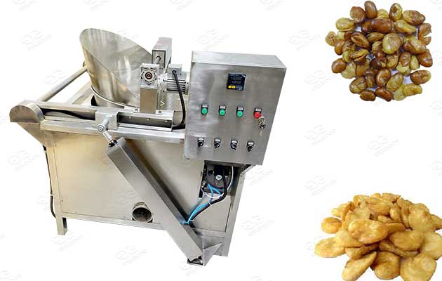 broad beans frying line machines