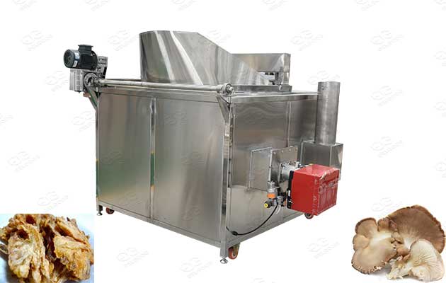 commercial sliced mushroom fryer machine 