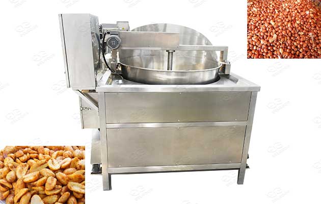 batch type deep fryer for peanut frying machines