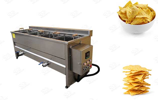 commercial torilla chips frying machine 