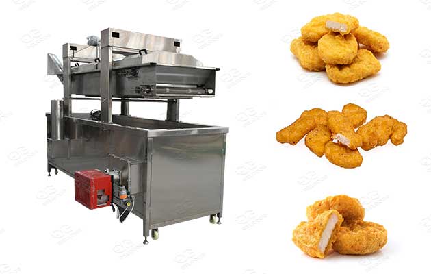 Chicken Deep Fryer Machine - Chicken Nuggets Frying Equipment