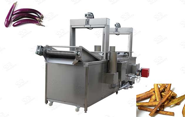 eggplant frying machine 