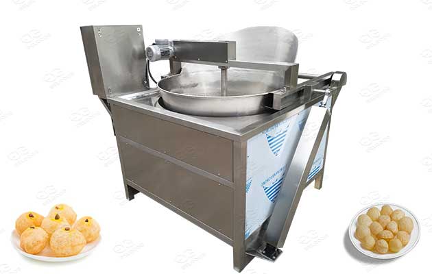 industrial pani puri frying line 