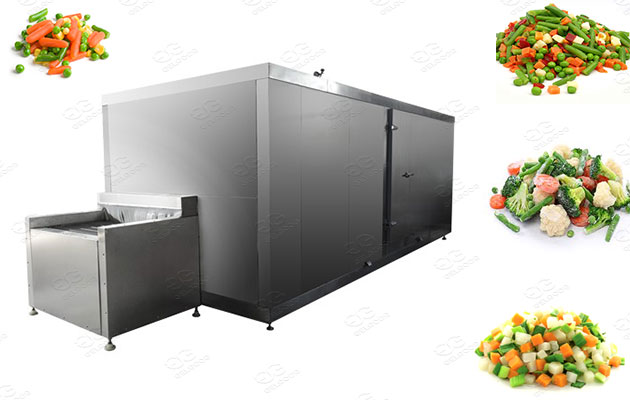 mixed vegetable freezing making machines 