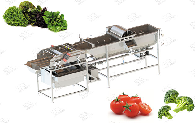 Spiral Washer Machine for Vegetables