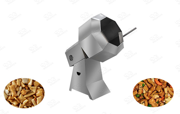 commercial rice cracker flavoring machine 