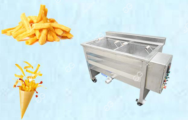 making french fries
