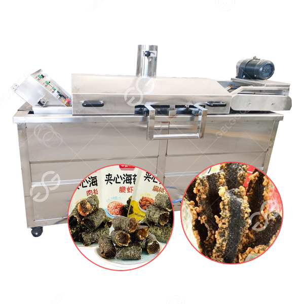 sushi seaweed frying machine