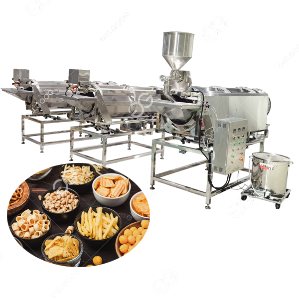 Enhance the Flavor of Your Snacks with the Drum Type Food Seasoning Machine