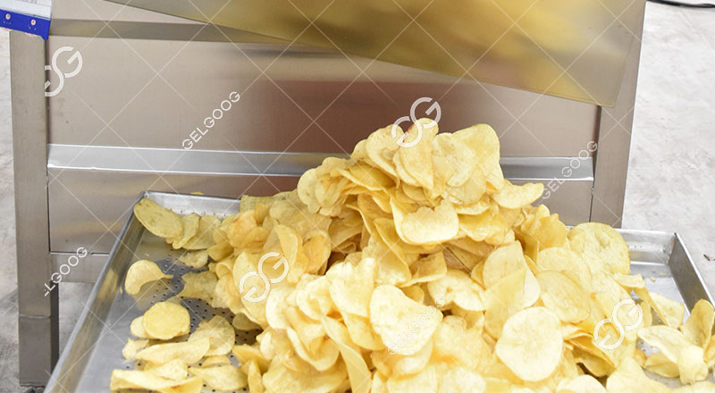 potato chips making