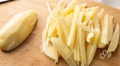 french fries cutting